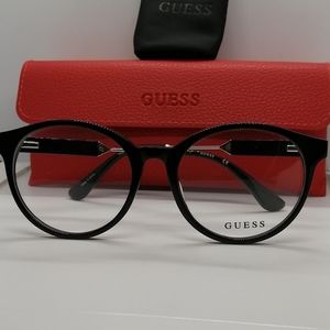 Brand New/Authentic Guess Eyeglass GU2719 BLK/SILV